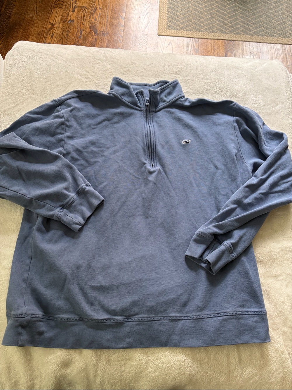 Vineyard Vines Men's Half-Zip Pullover - Slate Blue